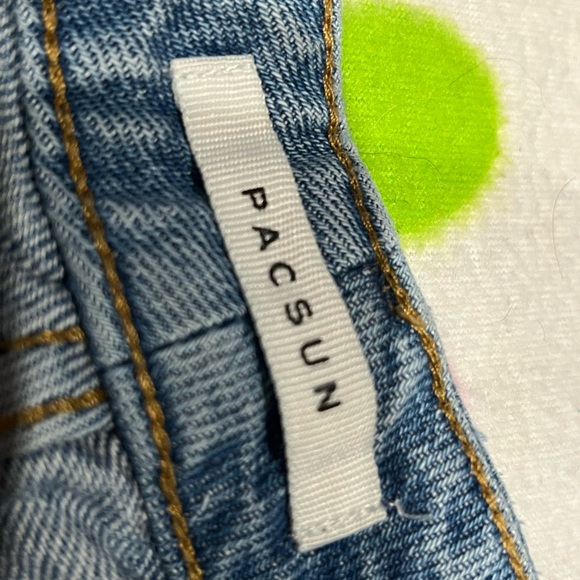 PACSUN high waisted straight leg mom jeans size 24 - Picture 2 of 5